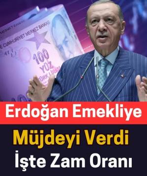 Erdoğan müjdeyi verdi