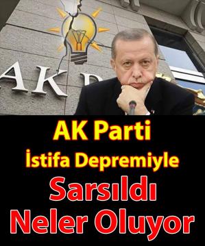AK Parti Gaziantep'te o isim istifa etti
