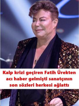 Az önce son sağlık durumu açıklandı