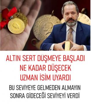 Altının seviyesi ne kadar olcak