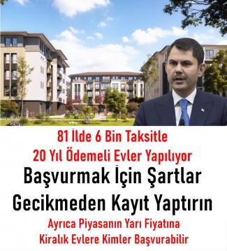 Yeni Konutlar Şartları