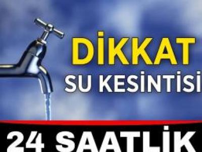 Su kesintisi olacak iller