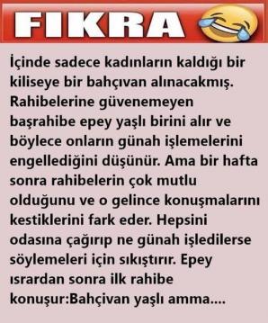 Bahçıvan kurnaz çıkarsa