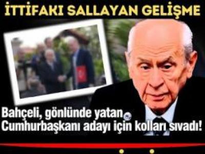 Bahçeli harekete geçti
