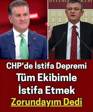 CHP'de Toplu İstifa Şoku!