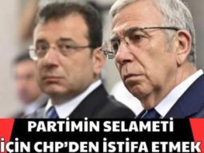 Chp'yi bırakmam gerek artık diyerek açıkladı