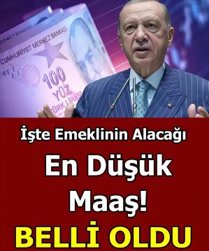 emeklinin alacağı en düşük maaş