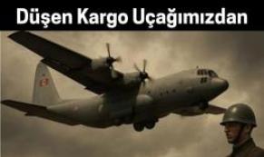 kargo uçağı düştü