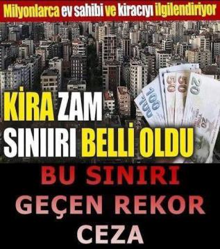 EV SAHİPLERİ DİKKAT YENİ YASA GELDİ