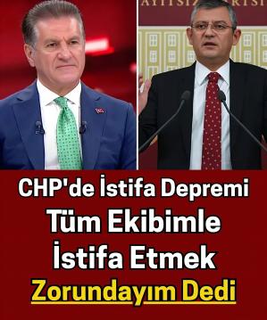 CHP'de toplu istifa şaşkınlığı!