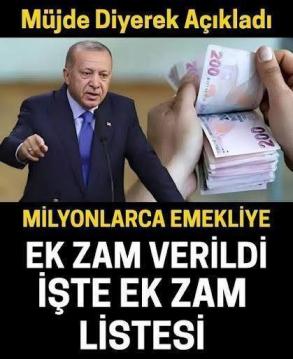 müjde diyerek açıkladı