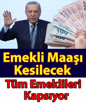 Yüzlerce kişinin emekliliği iptal oldu.