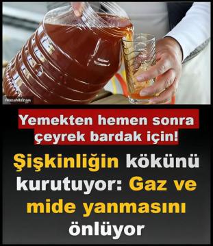 Yemekten hemen sonra