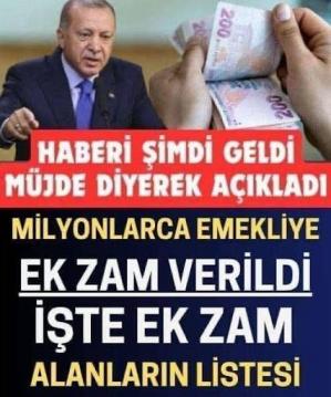 16 milyon emekli merakla bekliyor