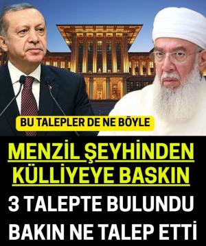 bakın ne talep etti