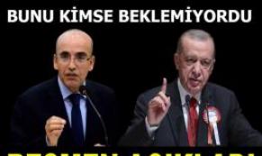 mehmet şimşek açıkladı