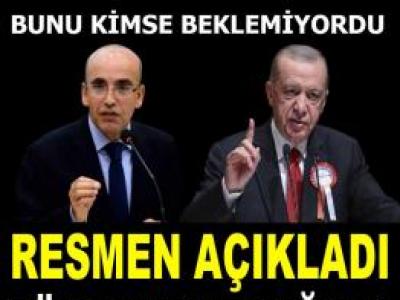 mehmet şimşek açıkladı