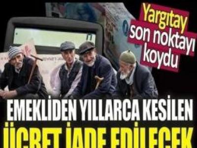 İade başlıyor artık