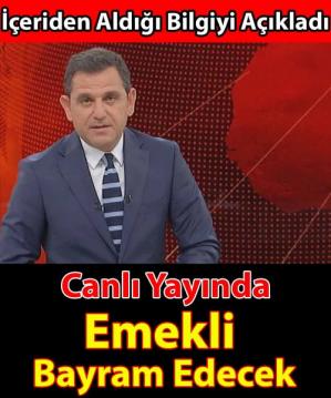 Emekli bayram edecek