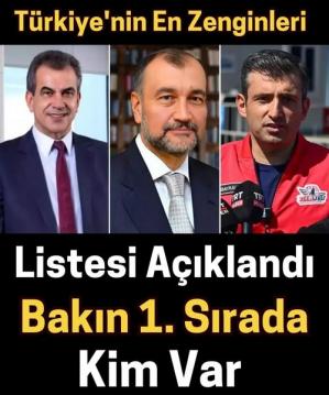 1. sırada hangi isim var