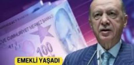 Emekli maaş zammı belli oldu.