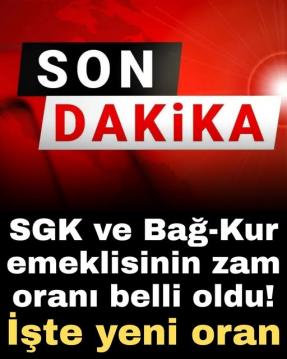 SGK ve Bağ-Kur emekli
