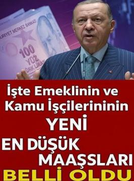 en düşük maaşlar