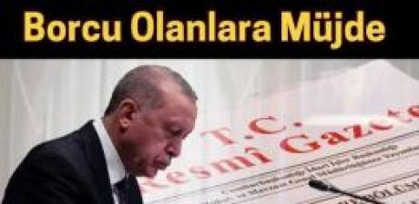 Resmi gazetede yayınladı