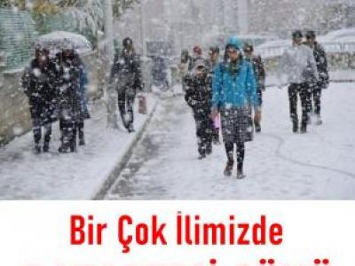 Yarın Eğitim Olmayacak İller