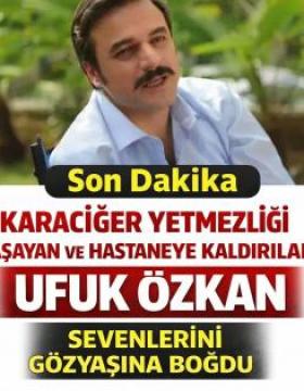 Ünlü oyuncu Ufuk Özkan