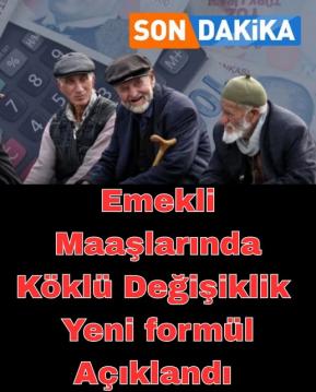 Zam az bulunmuştu! Emekli aylığına yeni formül!