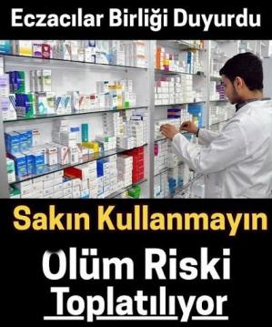 SAKIN KULLANMAYIN! UYARI GELDİ