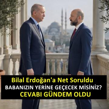 Bilal Erdoğan Açıklaması