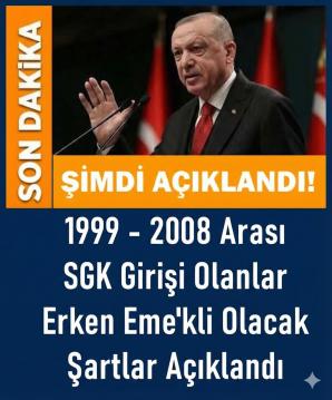 Herkese hayırlı olsun diyerek duyuruldu.