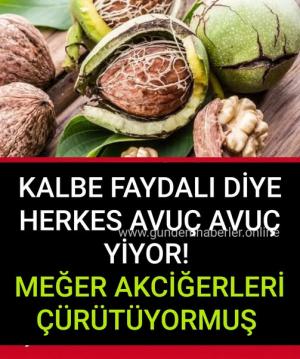 Herkes avuç avuç yiyor ama kalbi