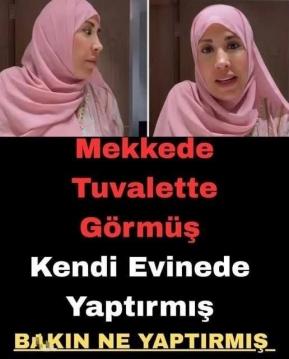 Mekke’de tuvalette