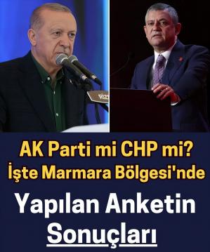 Marmara Bölgesi’nde Son Anket