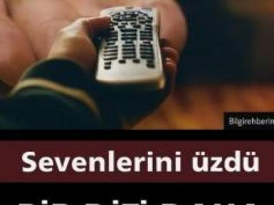 Kanal dizinin fişini çekti