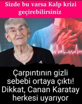 Çarpıntının gizli sebebi ortaya çıktı!