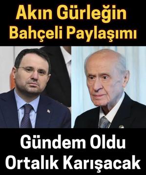 Akın Gürlek'ten Devlet Bahçeli'ye