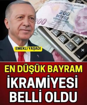 en düşük bayram ikramiyesi