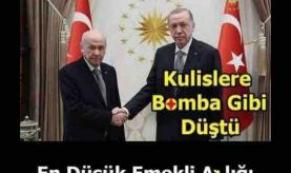 Bahçeli’den En Düşük Emekli Maaşı Mesajı