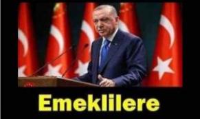 Emekliler amacıyla müjde geldi