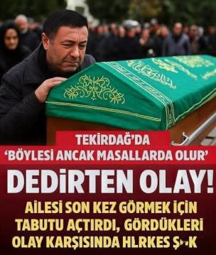 Tekirdağ’da Yaşandı