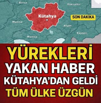 Kütahya’da elim olay