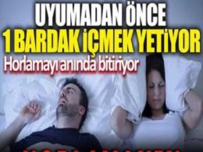 HORLAMANIN ÇÖZÜMÜ BULUNDU!