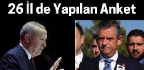 Anket sonuçları dikkat çekti.