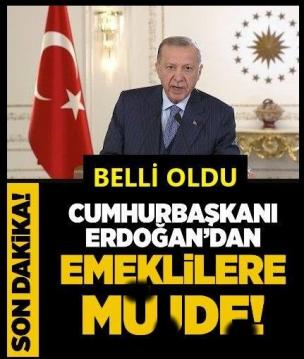 emeklilere müjde haberi verdi