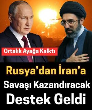 Rusya'dan çok büyük destek