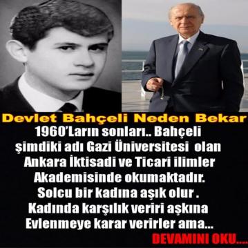 Bahçeli Neden Hiç Evlenmedi? Nikah Masasından Döndüren Hazin Ölüm!